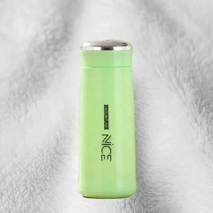 GadgetNest NICE Glass Bottle – 500ml Stylish Pastel-Colored Water Bottle